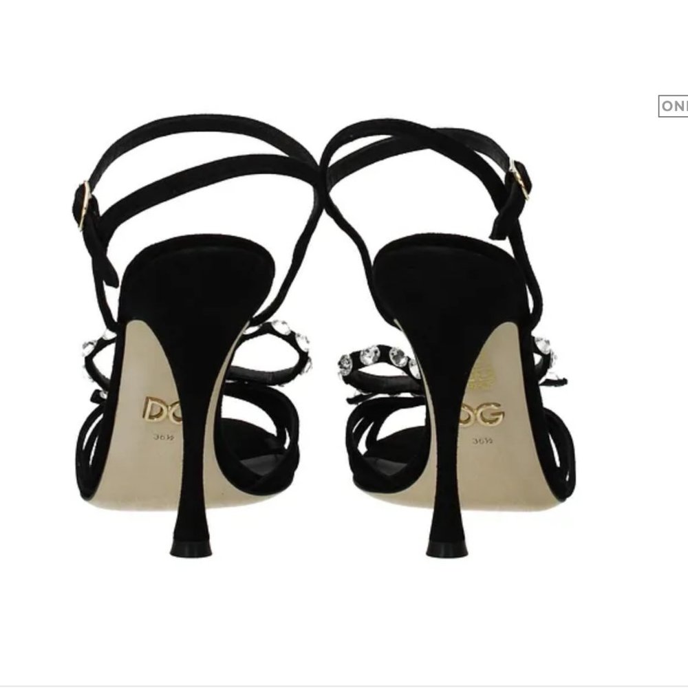 New Auc  D&G best wishes Crystal bow heels - Picture 5 of 9